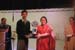 Naushad Ali receiving the Award of Skill